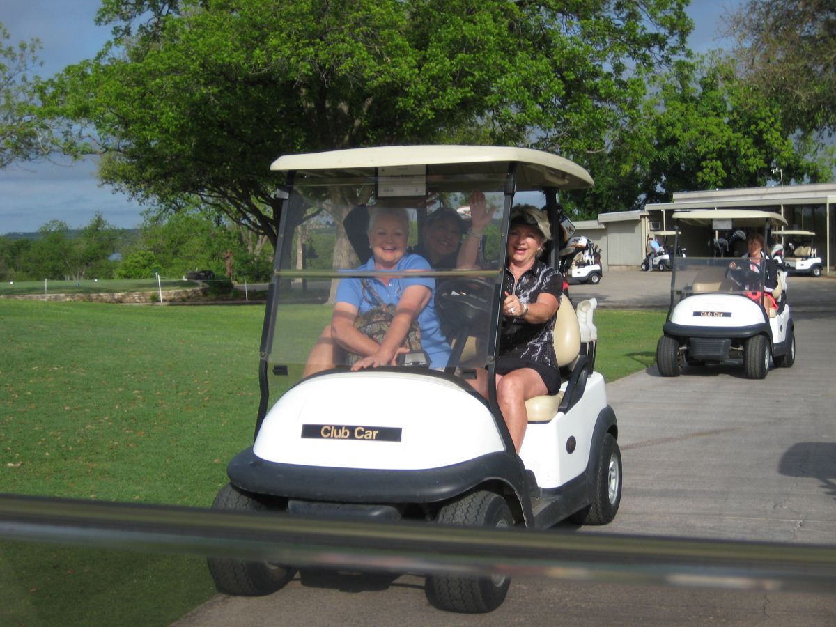 Daisy Double Golf Cart 